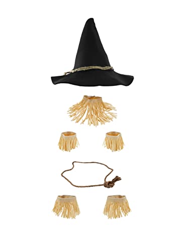 Wizard Of Oz Scarecrow Straw Kit Costume Accessory - Yellow Straw - View #2