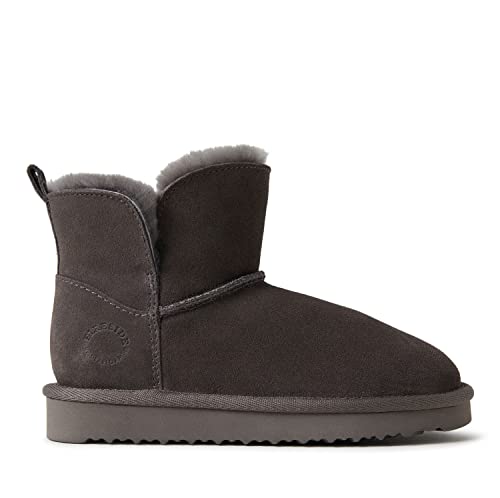Fireside by Dearfoams Unisex-Child Bunbury Shearling Indoor/Outdoor Folddown Boot Fashion4