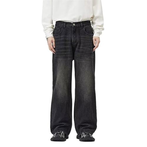 Men's Jeans Straight-Leg Loose Casual Pants2