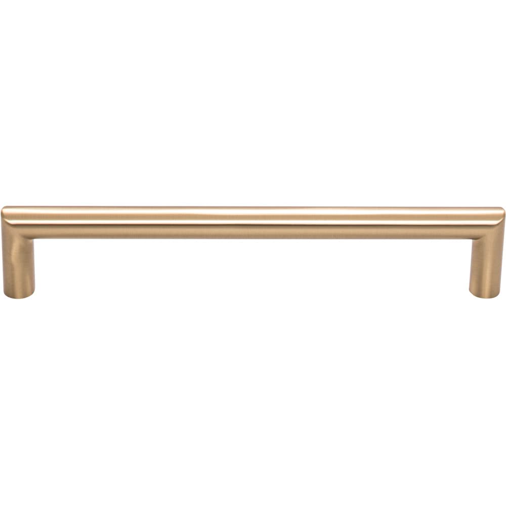 Top Knobs - TK943HB - Kinney Pull 6 5/16" - Honey Bronze - Lynwood Collection