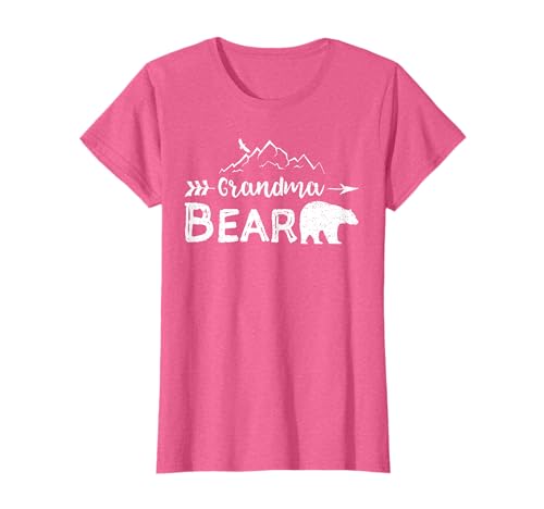 Grandma Bear Shirt Matching Family Grandparents Camping Gift T-Shirt