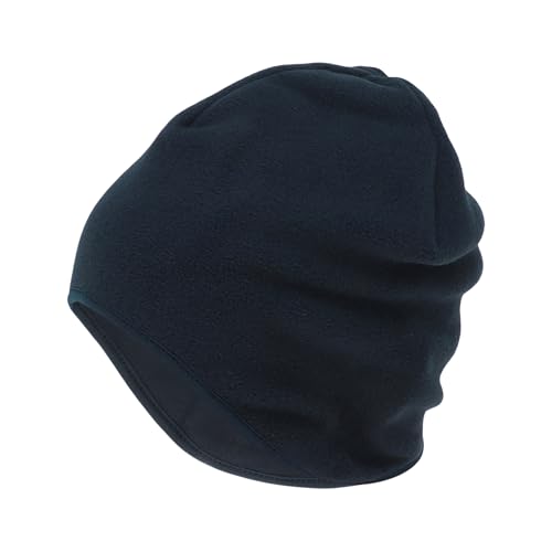 HEROFFIX Gorra De Ciclismo Mantiene El Calor Forro De Caso Polar Tela Polar Azul Marino 24x20cm 1 Pc