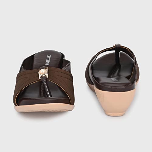 Image of Centrino Women Thong Sandals & Comfortable Ortho Care Sandal For Ladies | Fashion Wear Sandal & Chappal | Soft Cushioned for More comfort (6213)