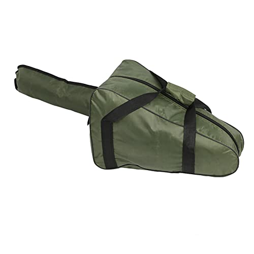 YWBL-WH Kettensägen-Tragetasche Robuste, wasserdichte Oxford-Tragetasche für Holzfäller (Army Green-22inch)