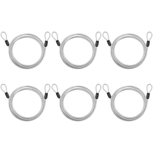 Câble antivol de sécurité PATIKIL argent pour mobilier de terrasse