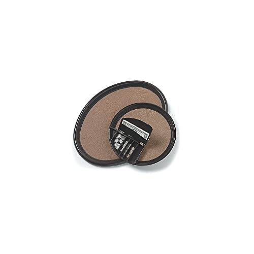 Carlisle Round Clip-On Money Maid, Brown2