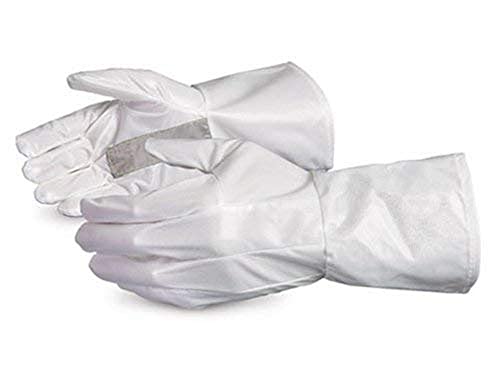 SUPERIOR 1401M2GH Ground Hog Electro-Static Spray Painting Glove, Medium, White ...