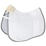 Druck und Scheuern beugt auch das abnehmbare Fauxfurpolster im Widerristbereich vor