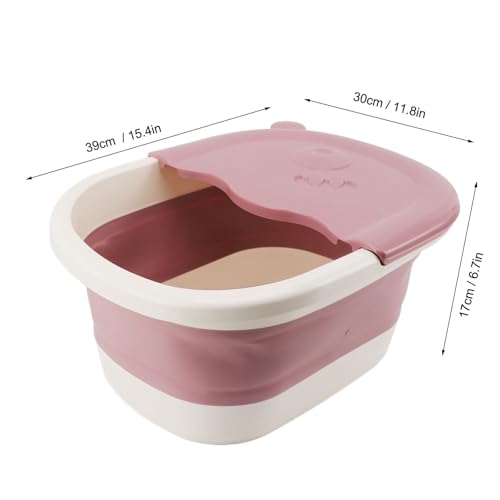 Lavabo de pies plegable con masaje y asa miniatura 7