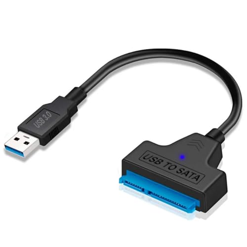 Sh. Cable SATA a USB 3.0, Adaptador USB a SATA 2.5