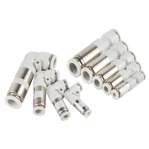 Válvula de control recto unidireccional de 6mm para manguera 4