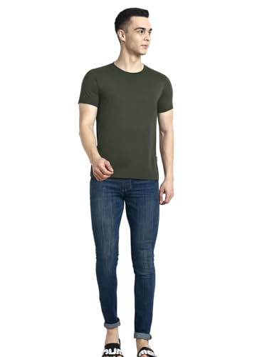 Image of hummel Cam Men's Cotton Round Neck Half Sleeve T-Shirt