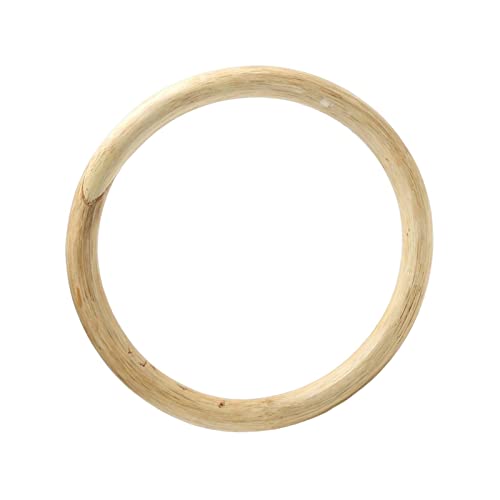 Yiju Wing Chun Rattan Ring Martial Arts Siu Lum Kung Fu Rings Boxing Sau Sticky IP Man Equipment Rattan Ring Wing Chun Ring Exercise Ring, Inner Dia 28cm