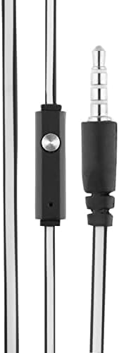 Wired Clip Headphones | 3.5mm Over Ear Running Earbuds | Mobile Phone Accessories for Running, Workout, Jogging, Hiking, Climbing, Outgoing