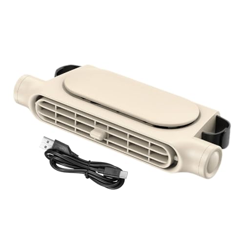 Ventilador De Enfriamiento Del Asiento Trasero - Ventilador De Coche Eléctrico, Circulador De Aire De Velocidad Ajustable | Herramienta De Enfriamiento Para Coche, Sedán, Camión, Pasajero