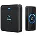 Wireless Doorbell, AVANTEK D-3G Waterproof Door Chime Kit Operating at Over 1300 Feet with 52 Melodies, 5 Volume Levels & LED Flash