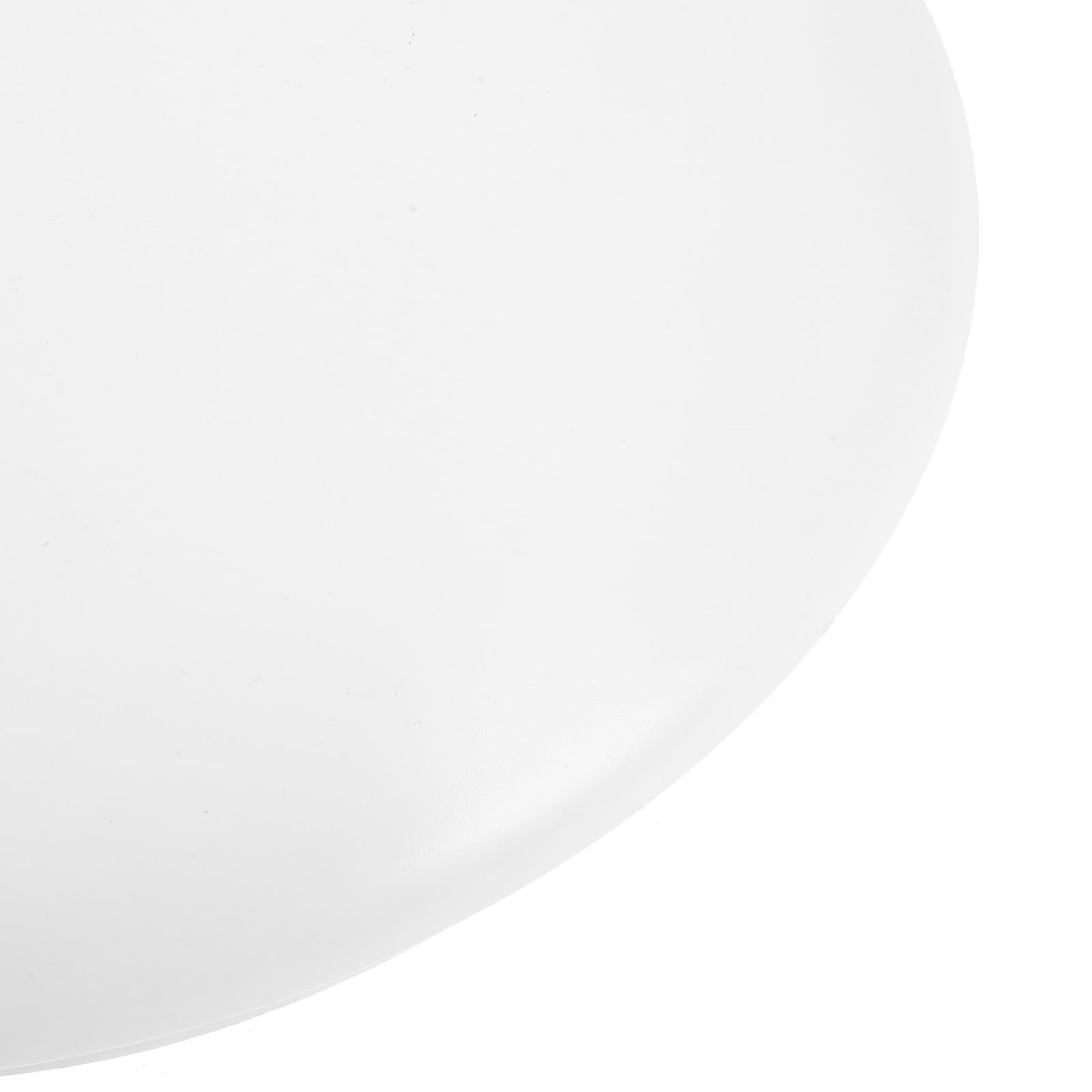 Toyvian Pantalla de Lámpara para Ventilador de Techo Ultrafina en Acrílico Blanco Iluminación Uniforme y Antideslumbrante de 21.5x21.5x7 Cm para Interior Moderna