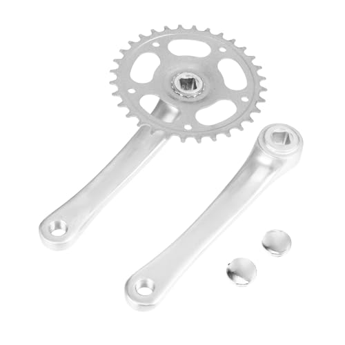 Pédalier de vélo 32 dents en alliage d'aluminium solide pour transmission VTT