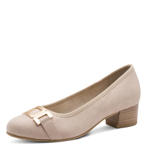 Jana Damen Vegan 8-22369-45 Pumps, BEIGE, 42 EU
