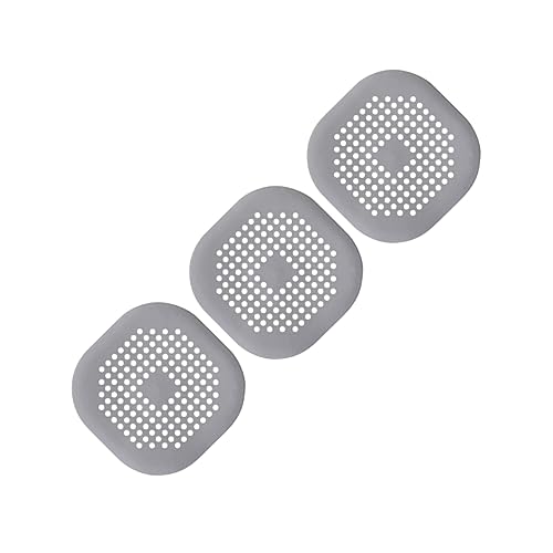 Lurrose 3pcs Capturador de Cabello de Silicona para Drenaje