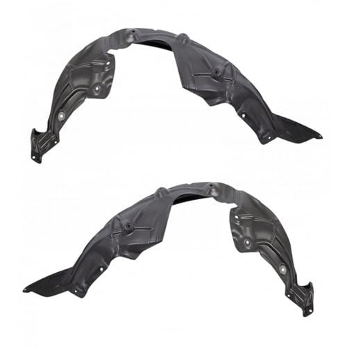 Image of TRQ Front Inner Fender Liner Set Compatible with 2016 Scion iA 2019-2020 Toyota Yaris 2017-2018 Yaris iA TO1248226 TO1249226