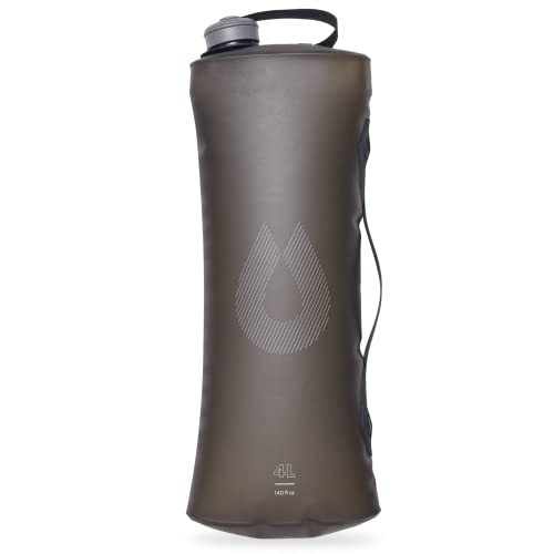 HydraPak Seeker Składany pojemnik na wodę (4 l / 3,968.9 g) - torba na zbiornik na wodę na kemping, bez BPA i PCW, Mammoth