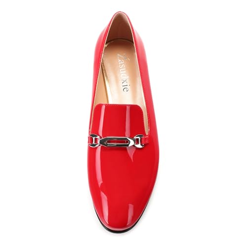 Image of Women's Loafers, Slip On Round Toe Comfortable Flats for Women Dressy and Work, Womens Business Casual Shoes