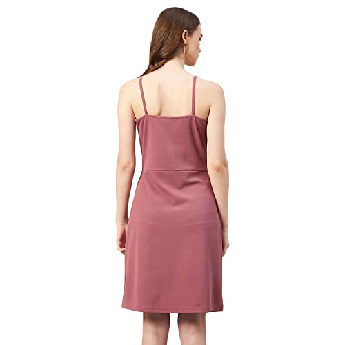 Image of Rare Women's Polyester A-Line Above The Knee Casual Dress