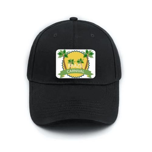 Casquette classique réglable noir Celebrate Brazil Carnival coton