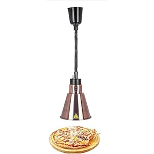 Food Heater Lamp, Buffet -Type Food Heater Lamp, Kitchen Lights, Lunch for Foods for Food, 250 W Bulbs, Restaurant Equipment