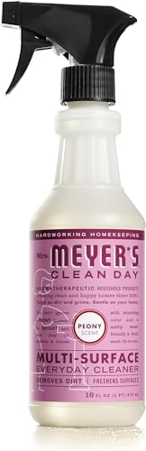 Image of MRS. MEYER'S CLEAN DAY All-Purpose Cleaner Spray, Peony, 16 fl. oz - Pack of 6