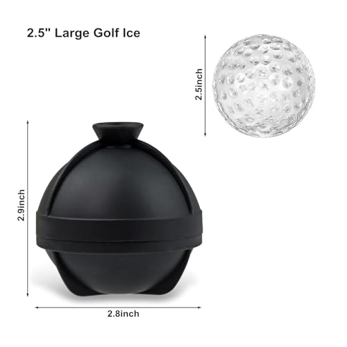 Molde para cubos de hielo grandes Bangp 2 piezas miniatura 7
