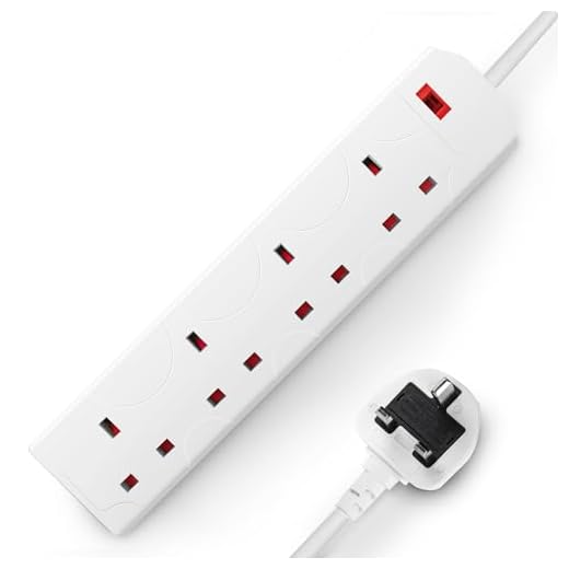 DESIRETECH 4 Gang Electric Extension Lead