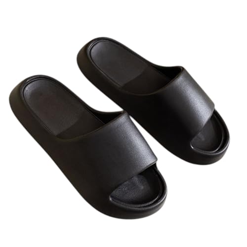 Image of DRUNKEN Slippers For Men Winter Sandals Casual Flats Home Footwear Man Girls Sliders Flip Flops Chappals Ladies Clogs Sleeper Slides Stylish Ortho Soft