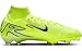 Nike Men's Mercurial Superfly 10 Elite High Top Football Boots for Normal Lawn High Top Football Boots, Volt Black, 7.5