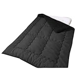 高機能中綿素材シンサレートTM.使用掛け布団 シングルサイズ(ct-thinex/thinf-s) (ブラック, 両面プレーン生地)