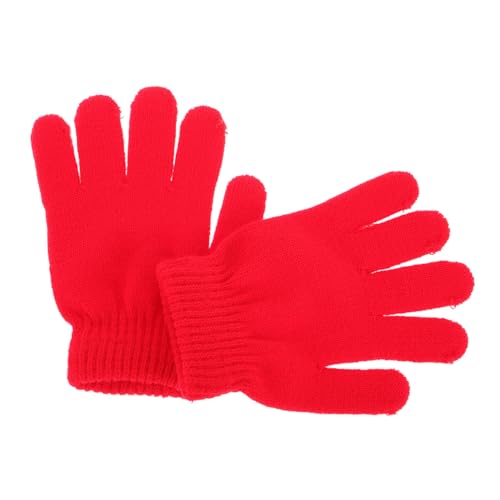 Warm Knitted Gloves for Autumn and Winter Full Finger Design for Ages Lightweight and Washable for Outdoor