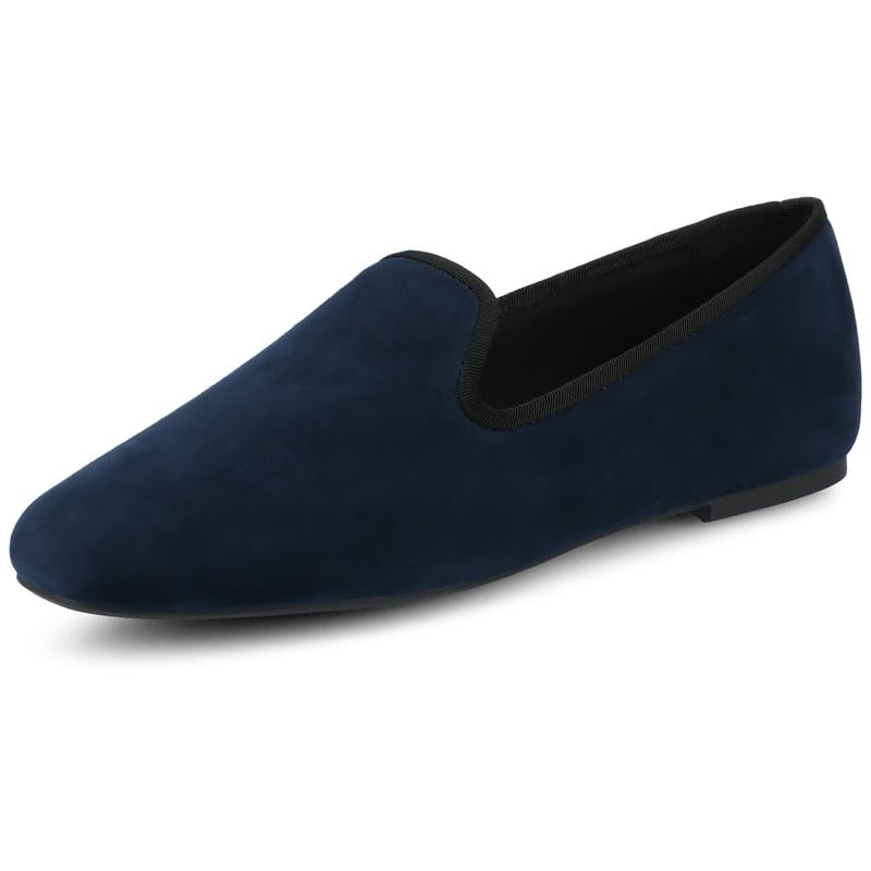 Birdies Starling Women’s Slip-On Flats, Cushioned Loafer, Ballet-Flat Comfort, Almond Toe Shoe