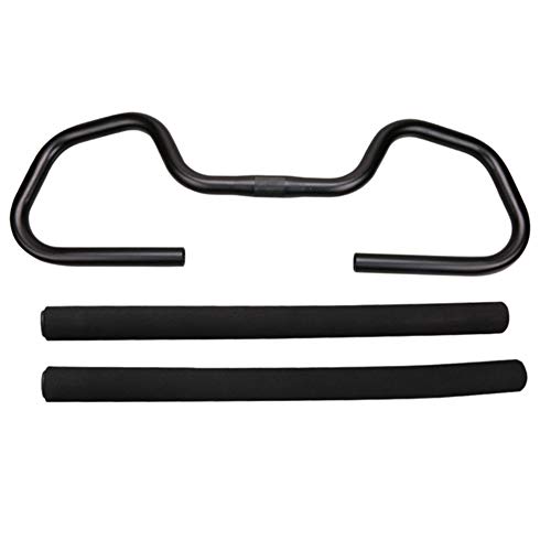 Hot Sale31.8Mm Trekking Cycling Road Butterfly Aluminium Alloy Mulit-Position Black Handbar And Sponge Handlebar Set Cruise Mount Sporting Bicycle Mountain Bike. #TOP3