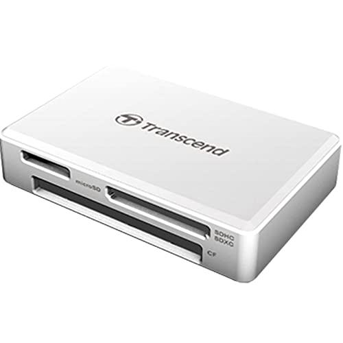 Image of Transcend ‎TS-RDF8W2 USB 3.1 Gen 1 SDXC /SDHC UHS-I, microSDXC /SDHC UHS-I and CompactFlash Memory Cards Multi Card Reader USB Type-A