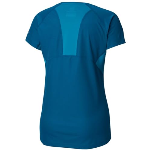 Image of Columbia Women's Solid Regular Fit Titan Ultra II Short Sleeve