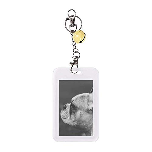 Badge de protection pour carte de crédit pour chien anti-fraude à clochette jaune pratique
