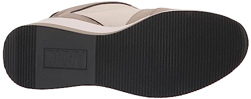 DKNY Women's Kaden Lace Up Wedge Sneaker with Side Zipper4