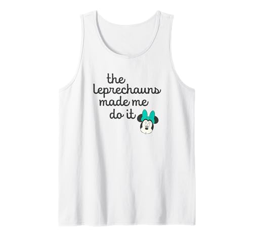 Débardeur Disney St Patrick Leprechaun, cadeau original pour fan de parcs de jeux