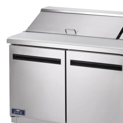 Arctic Air Ast72R 71.5-Inch 3-Door Refrigerated Sandwich/Salad Prep Table, 115V #TOP2