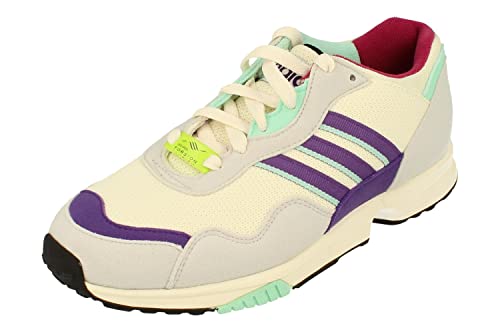 adidas Originals HRMN SPZL FX1060   Zapatillas Deportivas para Hombre (Talla 6.5 US 7 EU 40, Color Blanco Roto FX1060), Blanco, Morado, 40 EU