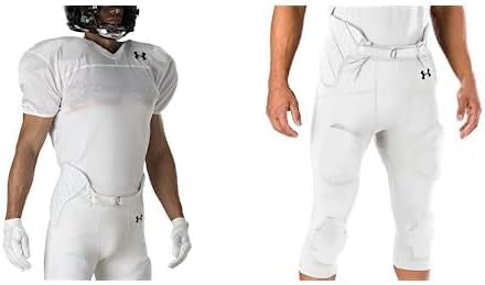 Under Armour Youth Practice Jersey & Gameday Pants, White