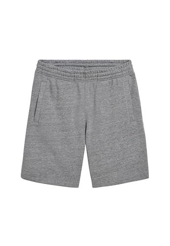 Superdry Herren Essential Logo Jersey Shorts Dunkelgrau Fleckig Meliert L