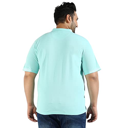 Image of CAHOOT Instafab Plus Men's Polo Neck Half Sleeve Regular Fit T-Shirt for Casual Wear | Modern Clothing T-Shirt Crafted with Comfort Fit and High-Performance for Everyday Wear