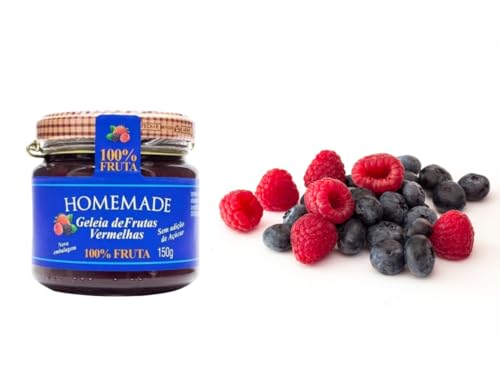 Geleia 100% Frutas Vermelhas Homemade 150g